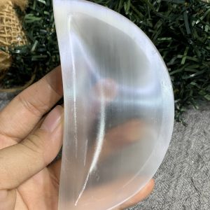 Đĩa hình mặt trăng Selenite 11cm giá từ 200K | CADA DECOR