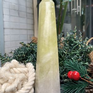 TRỤ THẠCH ANH VÀNG – KT: 17,5*4CM, KL: 390GRAM (TK79)