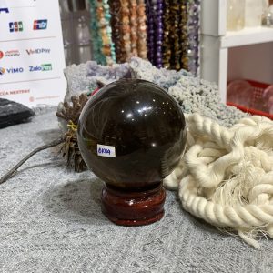 Bi cầu Thạch Anh Khói (BK04), ĐK: 6,77CM – KL: 434GRAM | CADA DECOR