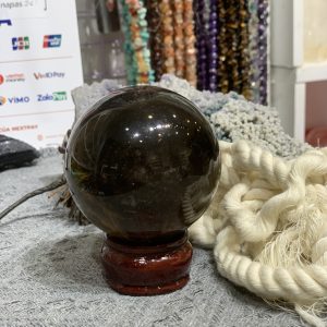Bi cầu Thạch Anh Khói (BK04), ĐK: 6,77CM – KL: 434GRAM | CADA DECOR