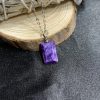 Mặt dây chuyền bạc Charoite | CADA DECOR