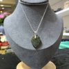 Dây chuyền bạc trái tim Labradorite | CADA DECOR
