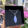 Dây chuyền bạc Blue Lace Agate | CADA DECOR