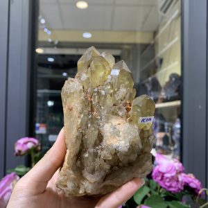 Pineapple Citrine (PC04), KL: 716GRAM – KT: 14*7CM | CADA DECOR