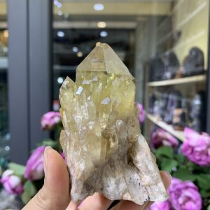 Pineapple Citrine (PC05), KL: 230GRAM – KT: 8*5CM | CADA DECOR