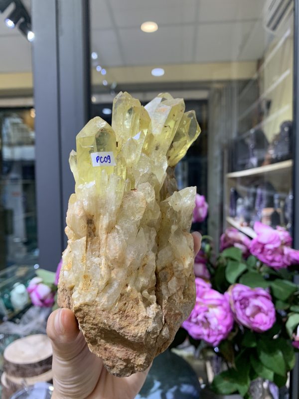 Pineapple Citrine (PC09), KL: 914GRAM – KT: 10*10CM | CADA DECOR