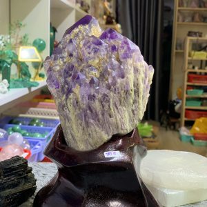 Thạch Anh Tím biến thể tháp – BAHIA AMETHYST BOUQUET (TRT18)