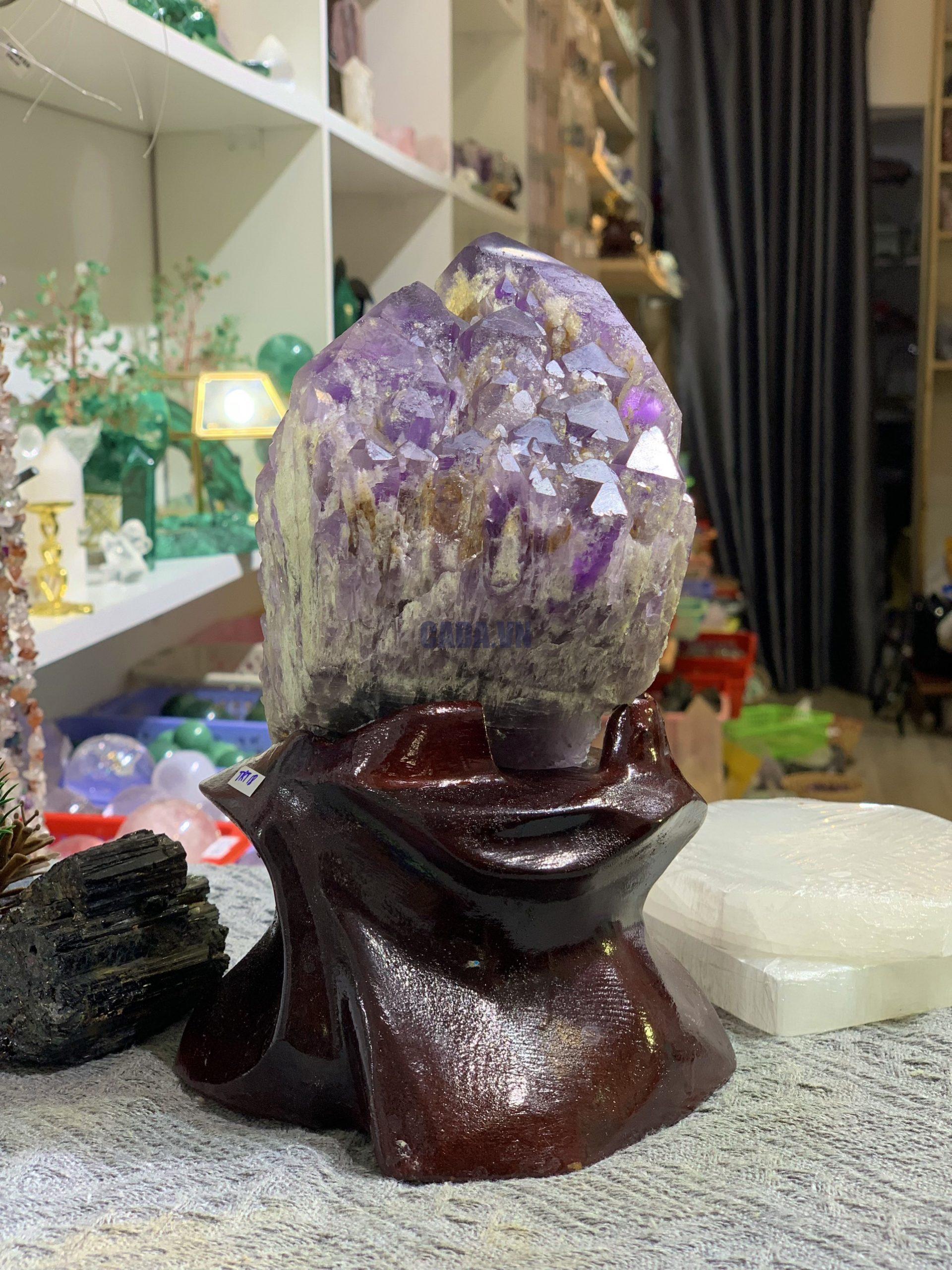 Thạch Anh Tím biến thể tháp – BAHIA AMETHYST BOUQUET (TRT18)