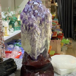 Thạch Anh Tím biến thể tháp – BAHIA AMETHYST BOUQUET (TRT19)