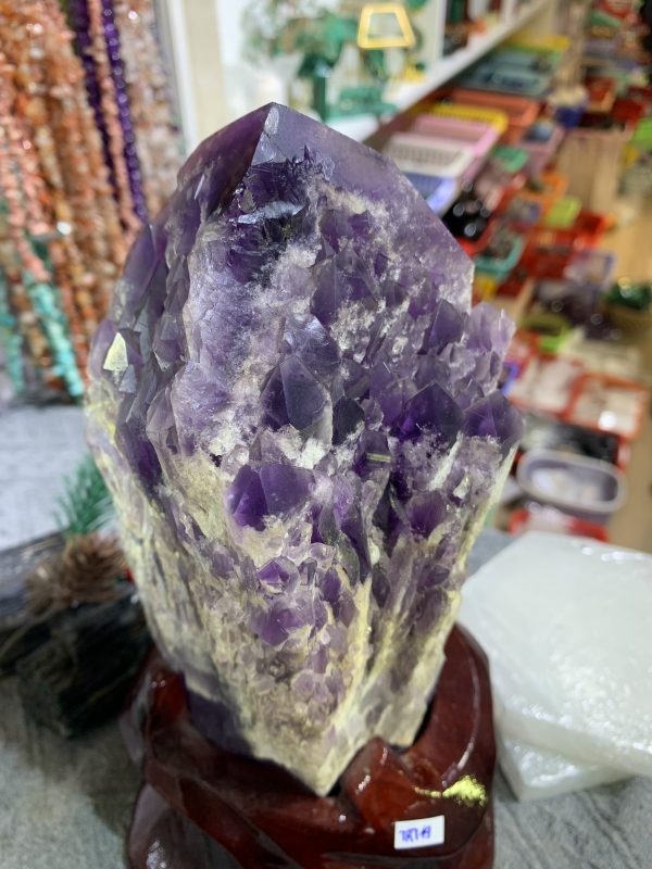 Thạch Anh Tím biến thể tháp – BAHIA AMETHYST BOUQUET (TRT19)