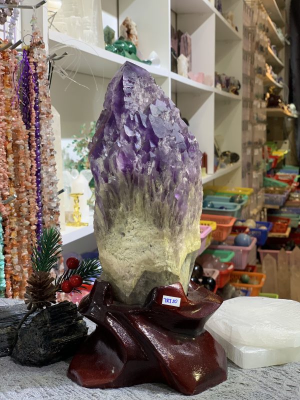 Thạch Anh Tím biến thể tháp – BAHIA AMETHYST BOUQUET (TRT20)