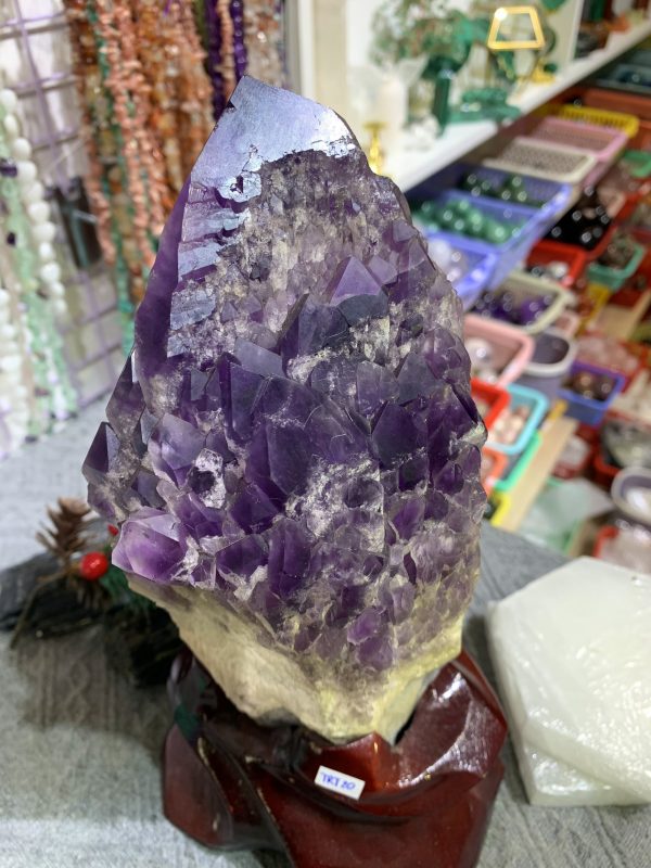 Thạch Anh Tím biến thể tháp – BAHIA AMETHYST BOUQUET (TRT20)