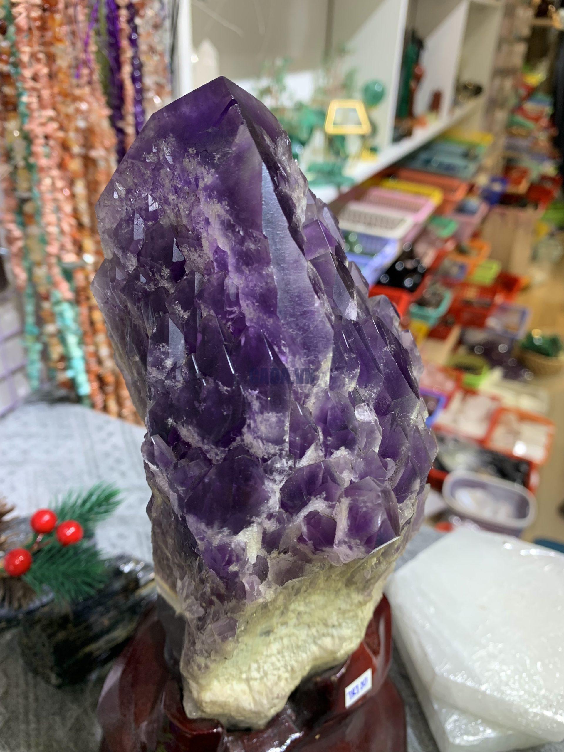 Thạch Anh Tím biến thể tháp – BAHIA AMETHYST BOUQUET (TRT20)