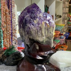 Thạch Anh Tím biến thể tháp – BAHIA AMETHYST BOUQUET (TRT21)