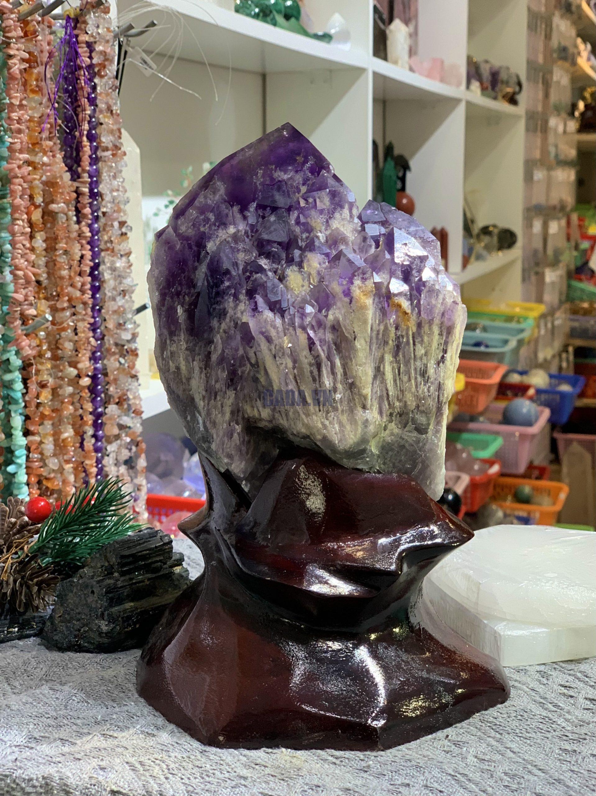 Thạch Anh Tím biến thể tháp – BAHIA AMETHYST BOUQUET (TRT21)