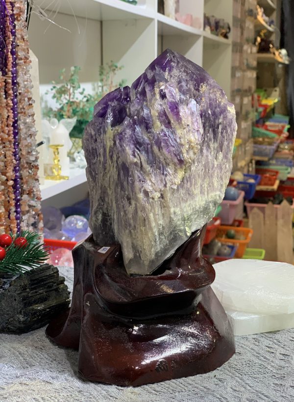 Thạch Anh Tím biến thể tháp – BAHIA AMETHYST BOUQUET (TRT21)