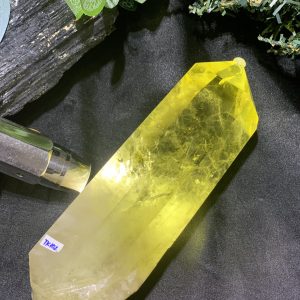 TRỤ THẠCH ANH VÀNG – KT: 19*6CM, KL: 0,82KG (TK102)