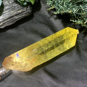 TRỤ THẠCH ANH VÀNG – KT: 19*6CM, KL: 0,756KG (TK83)