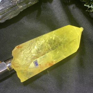 TRỤ THẠCH ANH VÀNG – KT: 13*6CM, KL: 0,518KG (TK88)