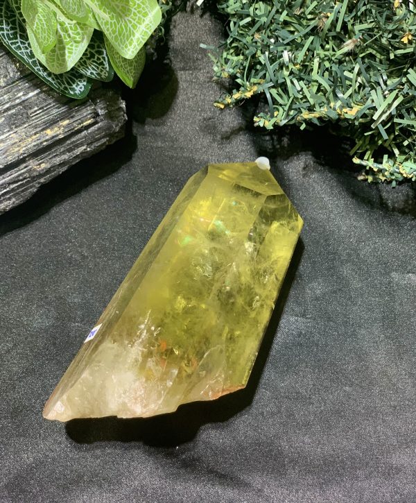 TRỤ THẠCH ANH VÀNG – KT: 14,5*6,5CM, KL: 0,612KG (TK90)