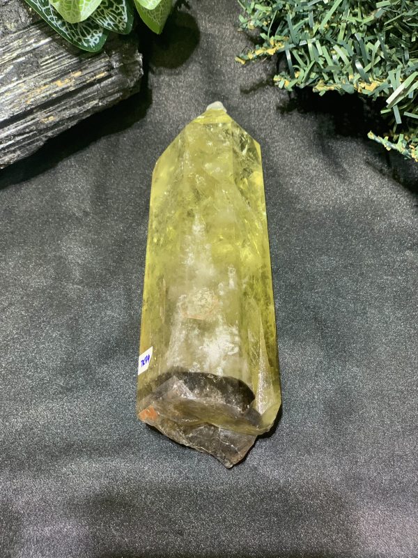 TRỤ THẠCH ANH VÀNG – KT: 13*5CM, KL: 0,484KG (TK94)