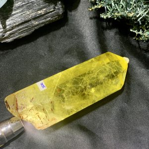 TRỤ THẠCH ANH VÀNG – KT: 15,5*5,5CM, KL: 0,646KG (TK95)