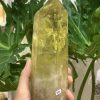 TRỤ THẠCH ANH VÀNG – KT: 19*6CM, KL: 0,908KG (TK99)