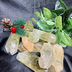 Trụ mầm thô Thạch Anh Vàng - Citrine | Đá trang trí, sưu tầm, healing | CADA DECOR