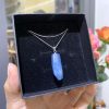 Dây chuyền bạc đá Aquamarine( Nhóm Beryl) | CADA DECOR