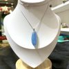 Dây chuyền bạc đá Aquamarine( Nhóm Beryl) | CADA DECOR