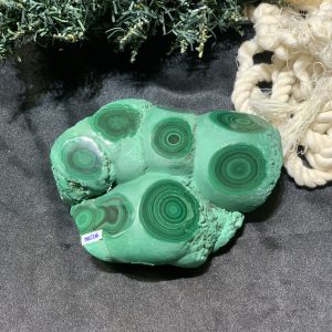 Nu Lông Công - Malachite (NLC06), KL: 1,332KG, KT: 14*11CM | CADA DECOR