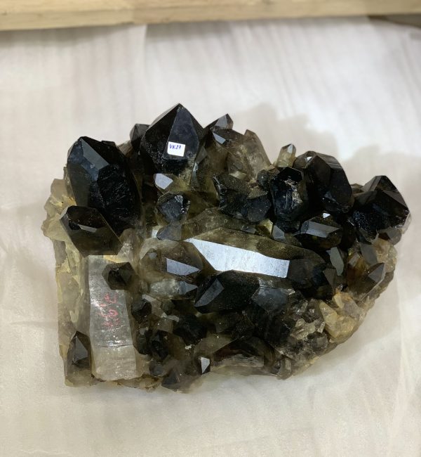 Cụm tinh thể Thạch Anh Khói Vàng – Smoky citrine quartz (VK27) | CADA DECOR