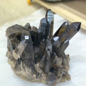 Cụm tinh thể Thạch Anh Khói Vàng – Smoky citrine quartz (VK30) | CADA DECOR