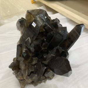 Cụm tinh thể Thạch Anh Khói Vàng – Smoky citrine quartz (VK30) | CADA DECOR