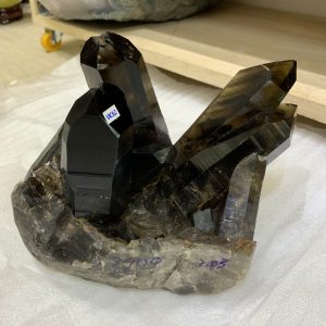 Cụm tinh thể Thạch Anh Khói Vàng – Smoky citrine quartz (VK32) | CADA DECOR
