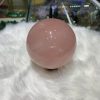 Bi cầu Thạch Anh Hồng sao – Rose Quartz Sphere (BH230), ĐK: 9,5CM, KL: 1,328KG