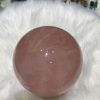 Bi cầu Thạch Anh Hồng sao – Rose Quartz Sphere (BH233), ĐK: 9,2CM, KL: 1,142KG