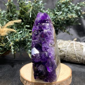 HỐC THẠCH ANH TÍM URUGUAY NHỎ – KL: 374GRAM (TU158)