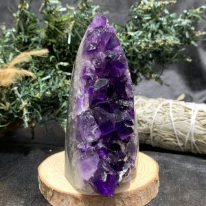 HỐC THẠCH ANH TÍM URUGUAY NHỎ – KL: 412GRAM (TU146)