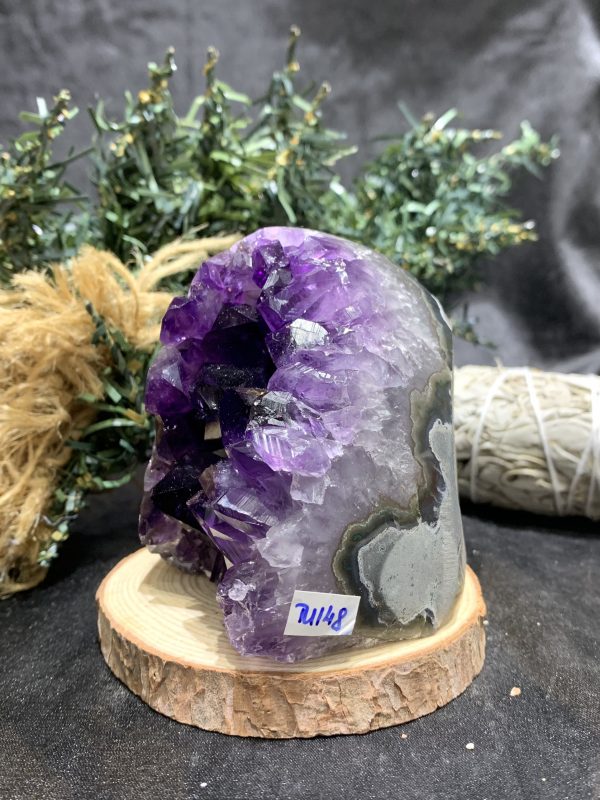 HỐC THẠCH ANH TÍM URUGUAY NHỎ – KL: 256GRAM (TU148)