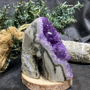 HỐC THẠCH ANH TÍM URUGUAY NHỎ – KL: 350GRAM (TU151)