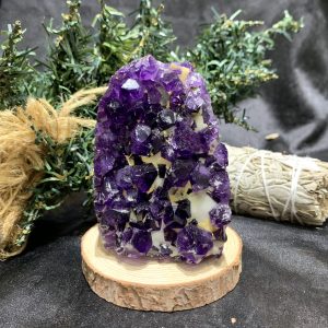 HỐC THẠCH ANH TÍM URUGUAY NHỎ – KL: 354GRAM (TU137)