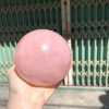 Bi cầu Thạch Anh Hồng sao – Rose Quartz Sphere (BH227), ĐK: 9,2CM, KL: 1,162KG