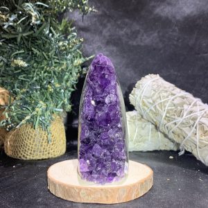 HỐC THẠCH ANH TÍM URUGUAY NHỎ – KL: 274GRAM (TU154)