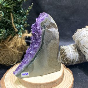 HỐC THẠCH ANH TÍM URUGUAY NHỎ – KL: 268GRAM (TU159)