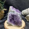 HỐC THẠCH ANH TÍM NHỎ – SMALL AMETHYST GEODE (TV424), KL: 0,582KG, KT: 7,5*9CM