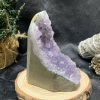 HỐC THẠCH ANH TÍM NHỎ – SMALL AMETHYST GEODE (TV423), KL: 0,484KG, KT: 6,2*10,5CM