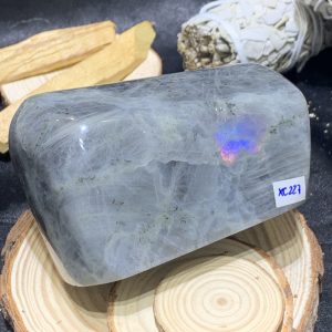 ĐÁ XÀ CỪ – HẮC NGUYỆT QUANG – Labradorite (XC227) – KL: 530GRAM