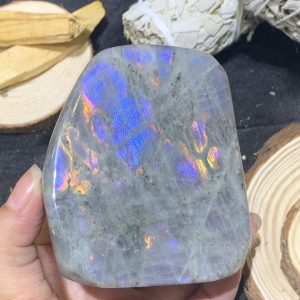 ĐÁ XÀ CỪ – HẮC NGUYỆT QUANG – Labradorite (XC222) – KL:468GRAM