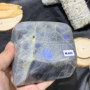 ĐÁ XÀ CỪ – HẮC NGUYỆT QUANG – Labradorite (XC220) – KL: 512GRAM
